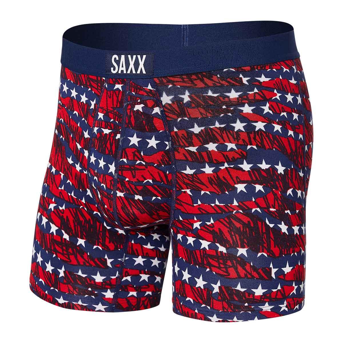 Saxx Vibe Boxer Brief Men's in All Star Multi